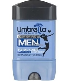 ژل دئودورانت مردانه آمبرلا مدل total care حجم 75 میل