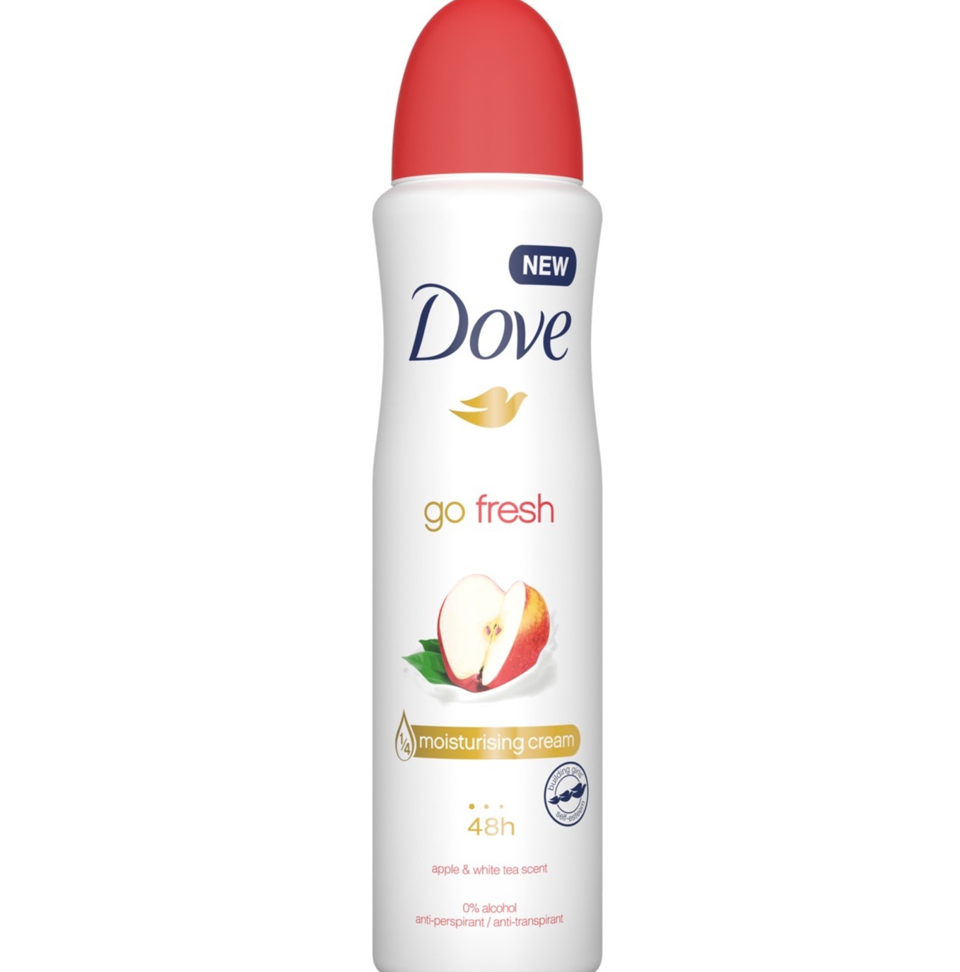 اسپری ضد تعریق داو با رایحه سیب حجم 150 میل اروپایی