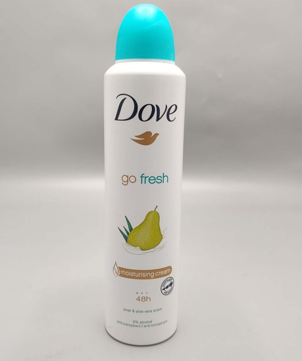 اسپری ضد تعریق داو بارایح گلابی حجم 150 میل اروپایی