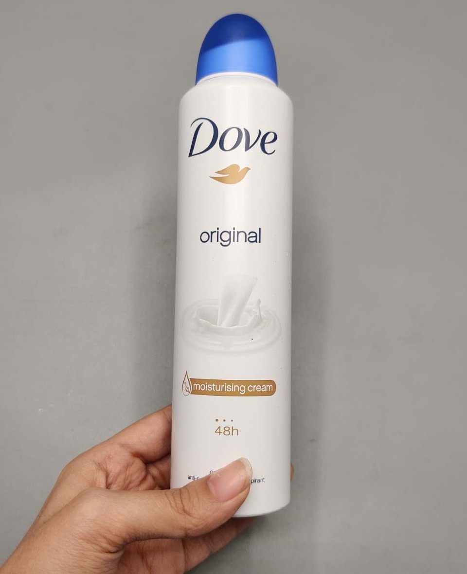 اسپری ضد تعریق داو با رایحه شیری حجم 150 میل اروپایی