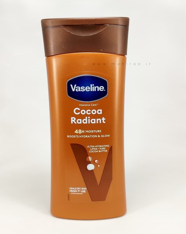لوسیون بدن وازلین با رایحه کاکائو حجم 200 میل (اصل)
