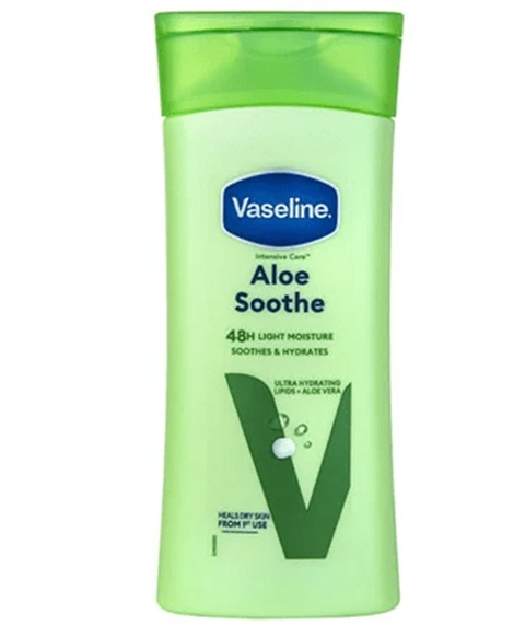 لوسیون بدن وازلین با رایحه الورا حجم 200 میل (اصل)